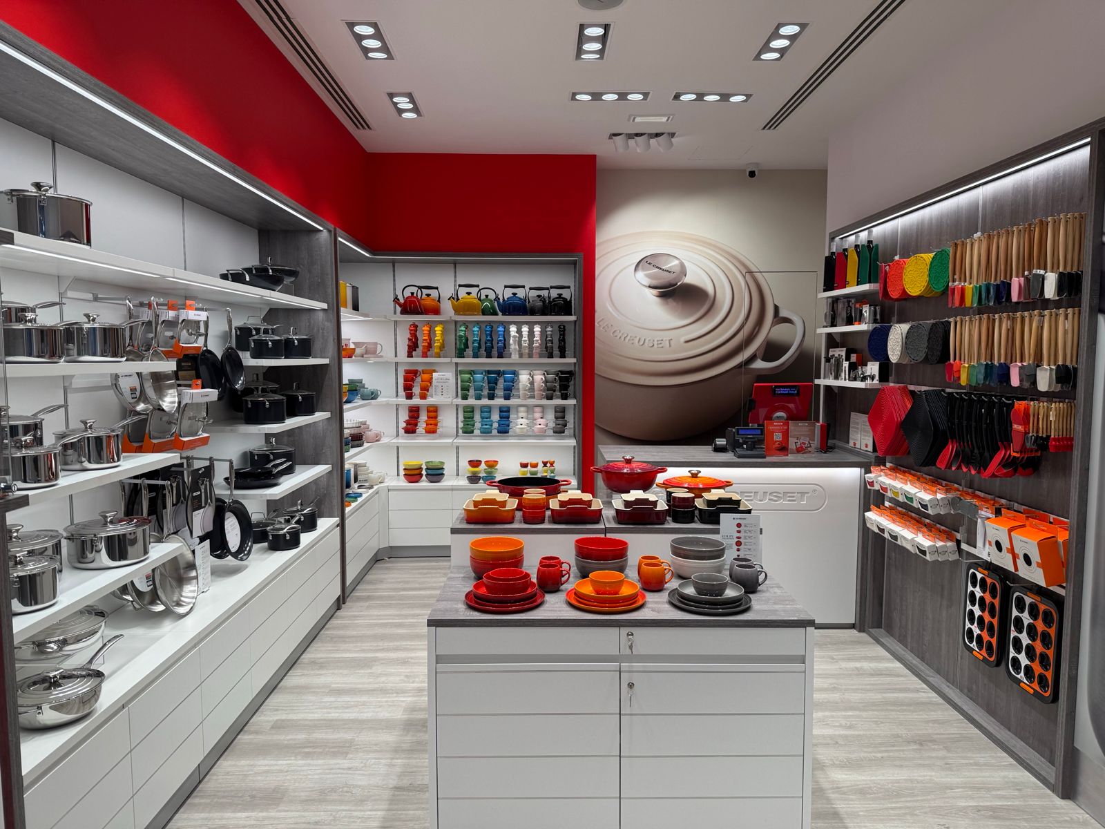 Vista dello store "Le Creuset"