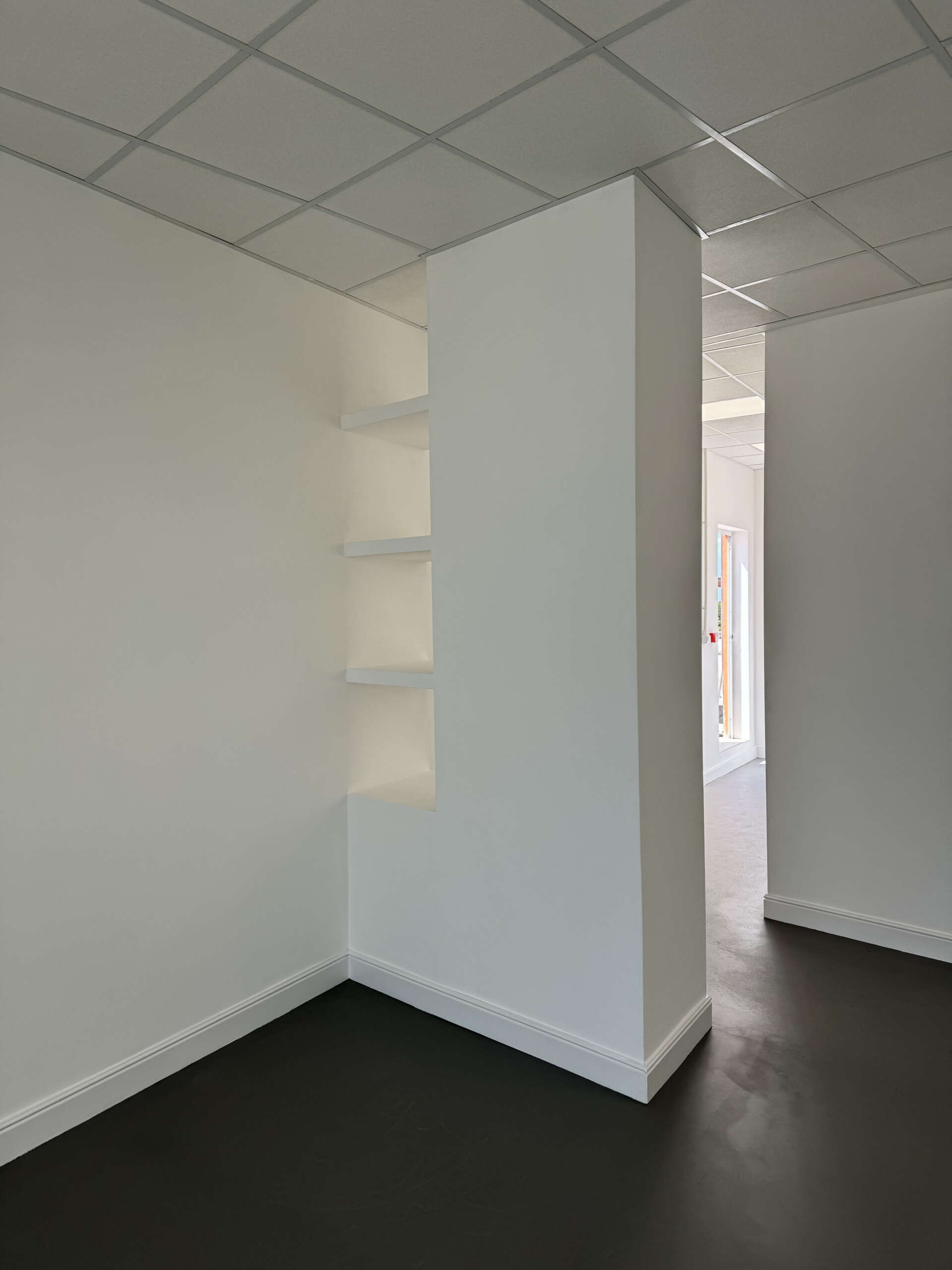 Parete di mezzo degli uffici